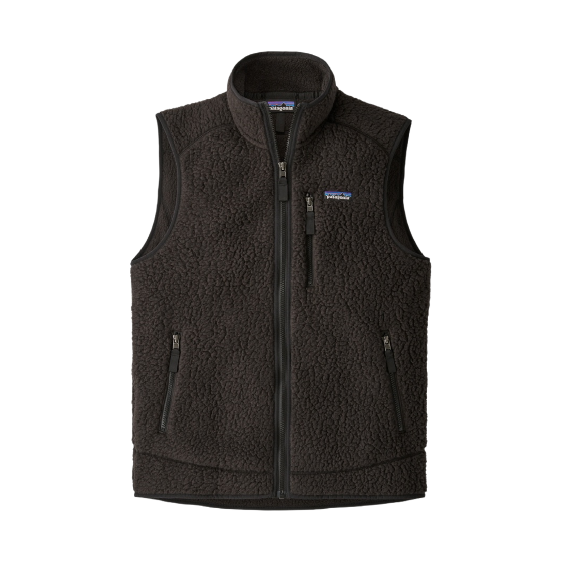 22821 Patagonia Retro Pile Vest Black