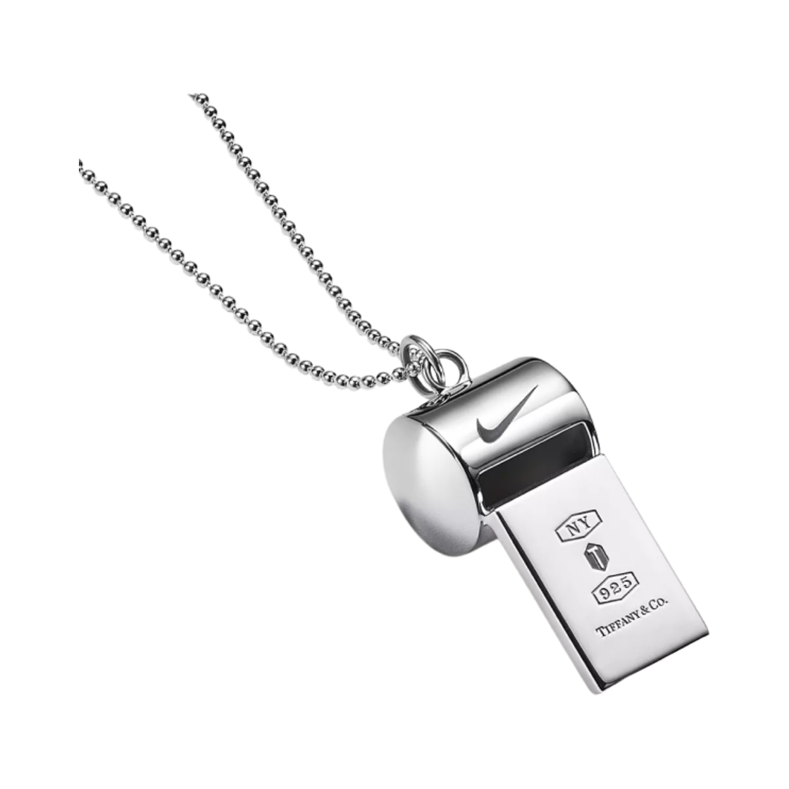 티파니 앤 코 x 나이키 휘슬 펜던트 스털링 실버(Tiffany & Co. x Nike Whistle Pendant Sterling Silver)