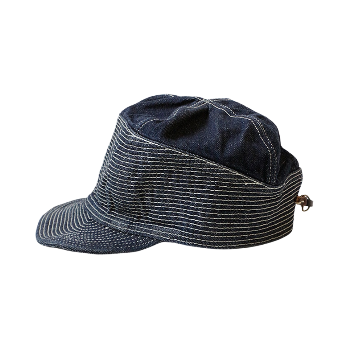 캐피탈 11.5온즈 데님 올드 맨 앤 더 씨 캡 다크 인디고(Kapital 11.5 oz. Denim Old Man And The Sea Cap Dark Indigo) - 2
