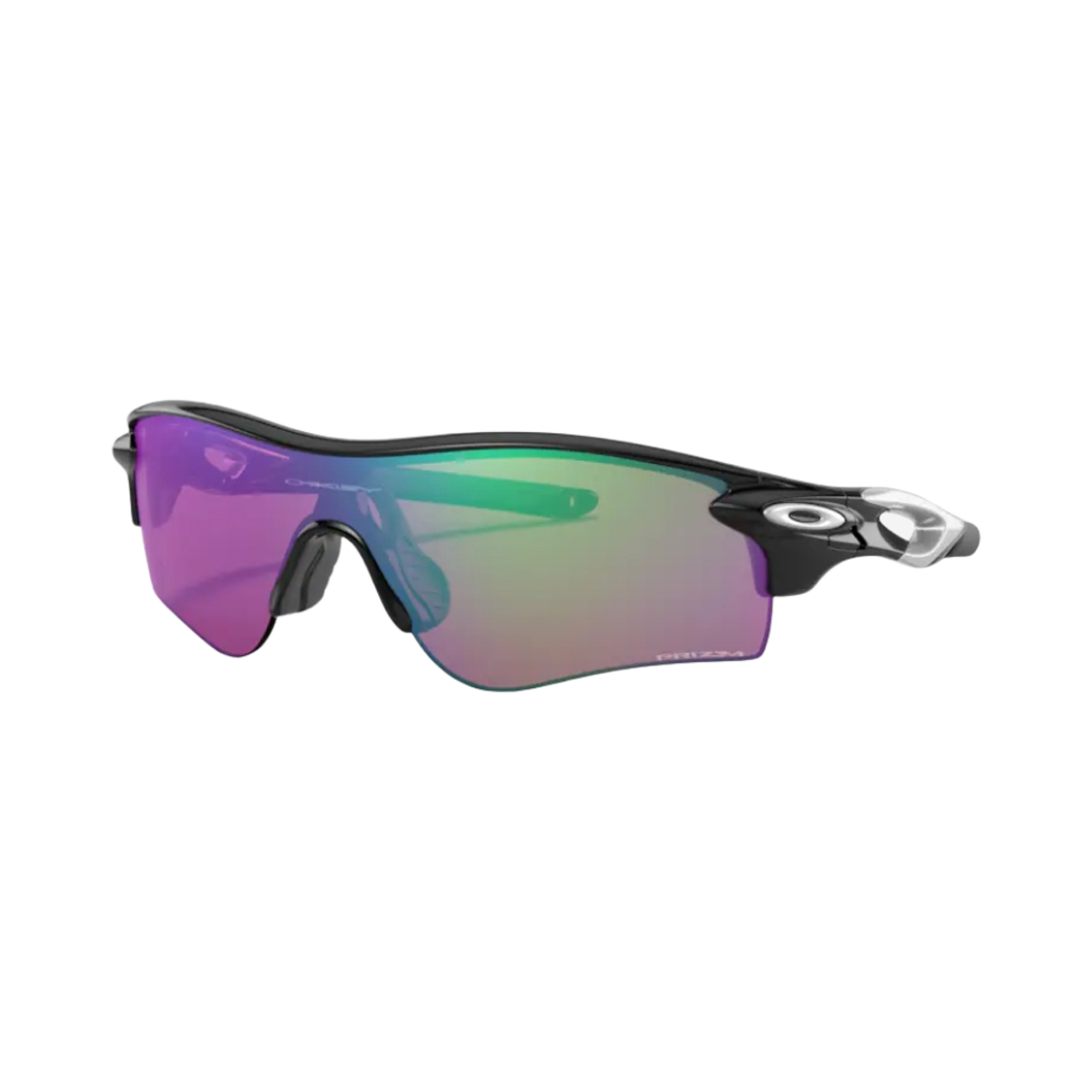 오클리 레이다락 패스 폴리쉬드 블랙 프레임 프리즘 골프 렌즈 로우 브릿지 핏(Oakley RadaLock Path Polished Black Frame Prizm Golf Lenses Low Bridge Fit)