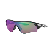Oakley RadaLock Path Polished Black Frame Prizm Golf Lenses Low Bridge Fit