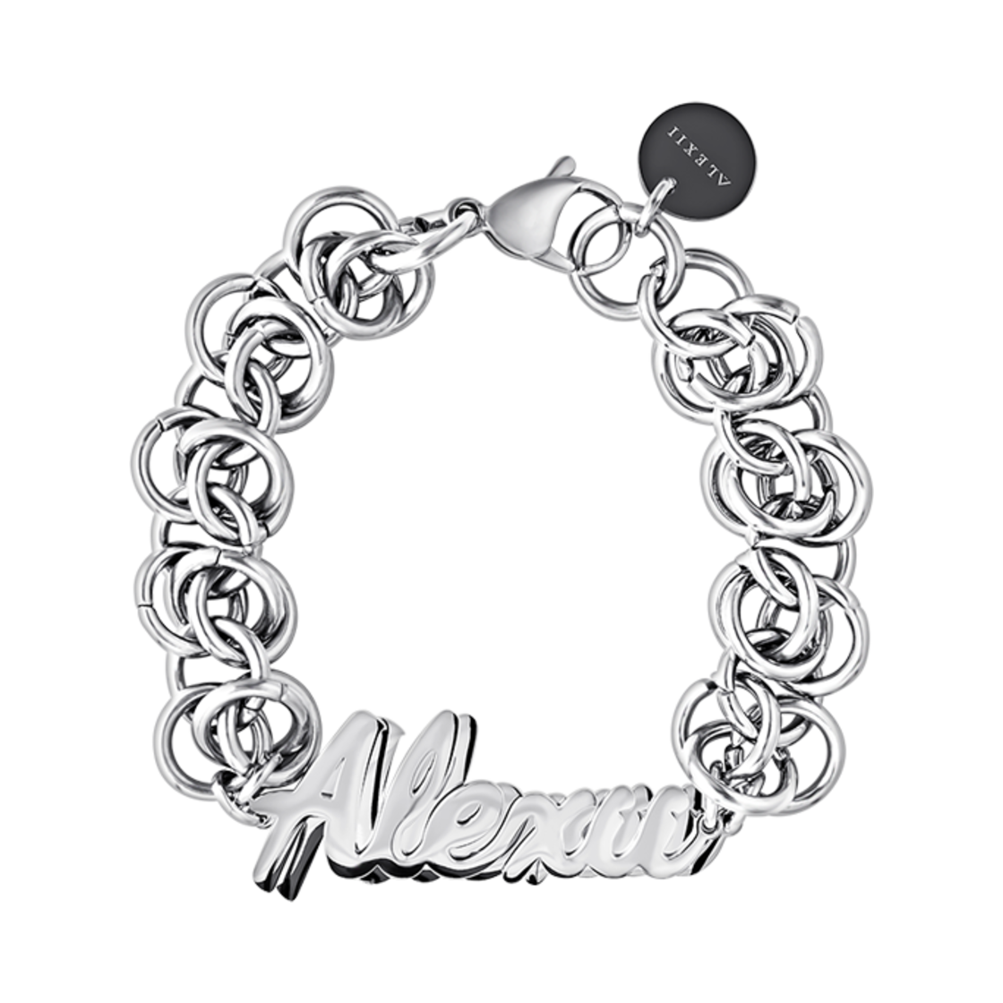 알렉시 더블 로고 브레이슬릿(ALEXII Double Logo Bracelet)