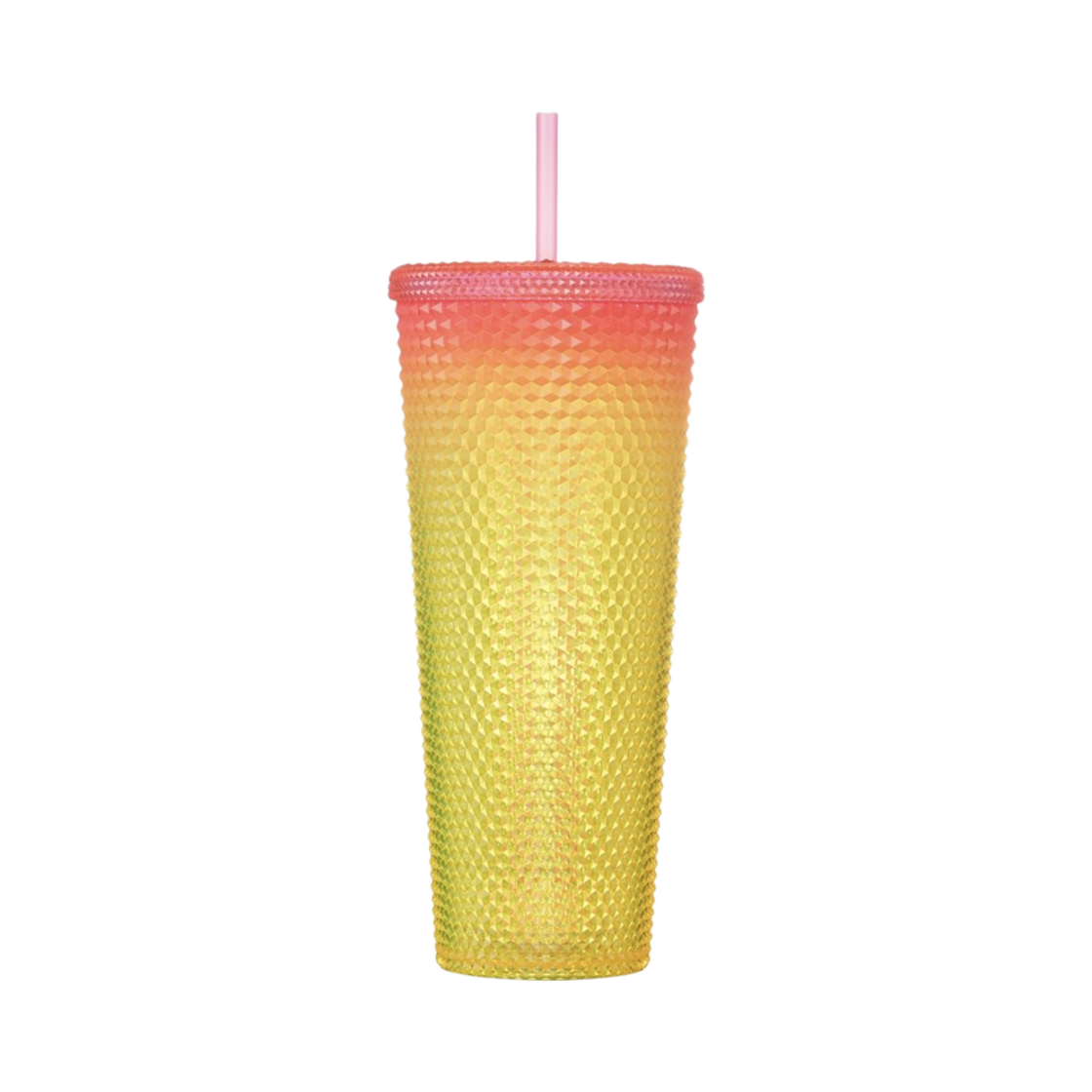 스타벅스 22 서머 스터드 핑크 옐로우 콜드컵 710ml(Starbucks 22 Summer Stud Pink Yellow Cold Cup 710ml) - 2