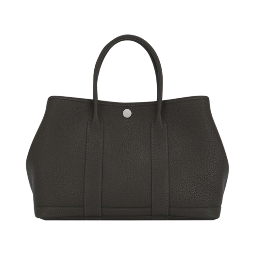 Hermes Garden Party 30 Bag Negonda & Palladium Vert Bronze