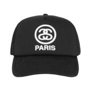 Stussy Paris Trucker Cap Black