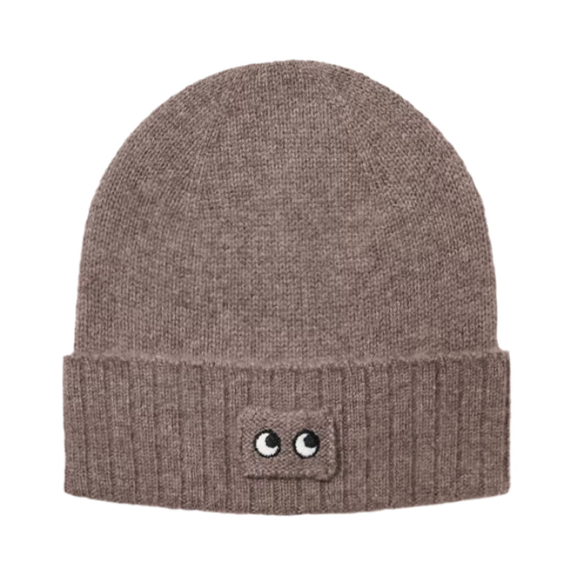 유니클로 x 안야 힌드마치 캐시미어 니트 비니 브라운