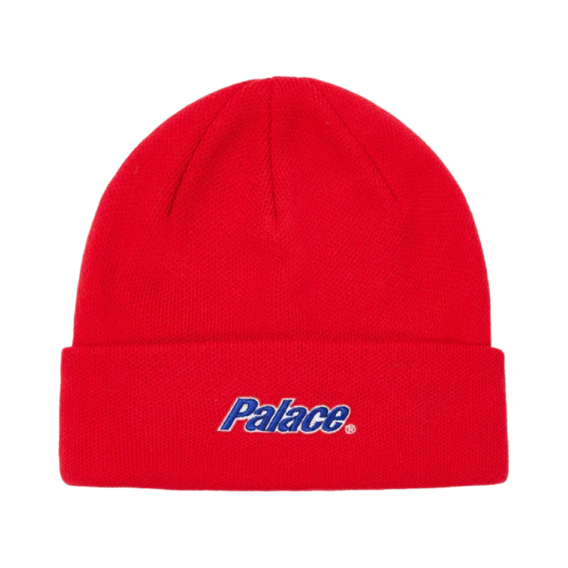 - Palace Lowercase Cuff Beanie Truest Red - 23FW