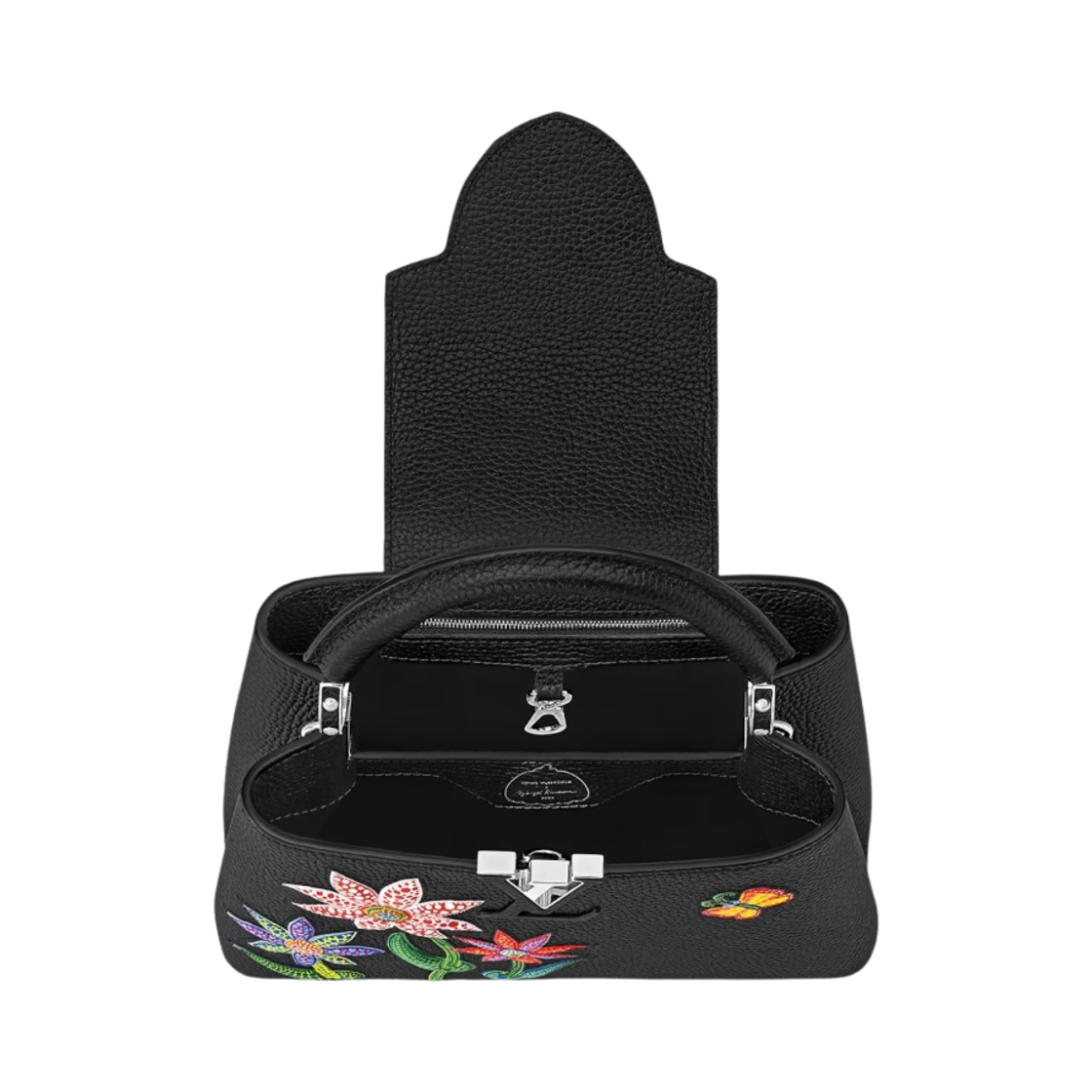 루이비통 x 야요이 쿠사마 카퓌신 BB 블랙(Louis Vuitton x YK Capucines BB Black) - 4