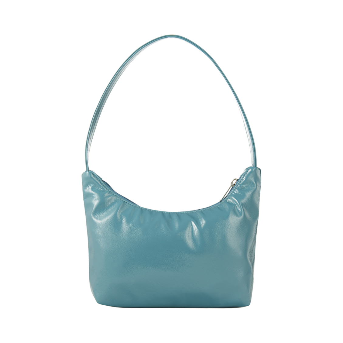 이미스 에나멜 호보백 블루(Emis Enamel Hobo Bag Blue) - 3