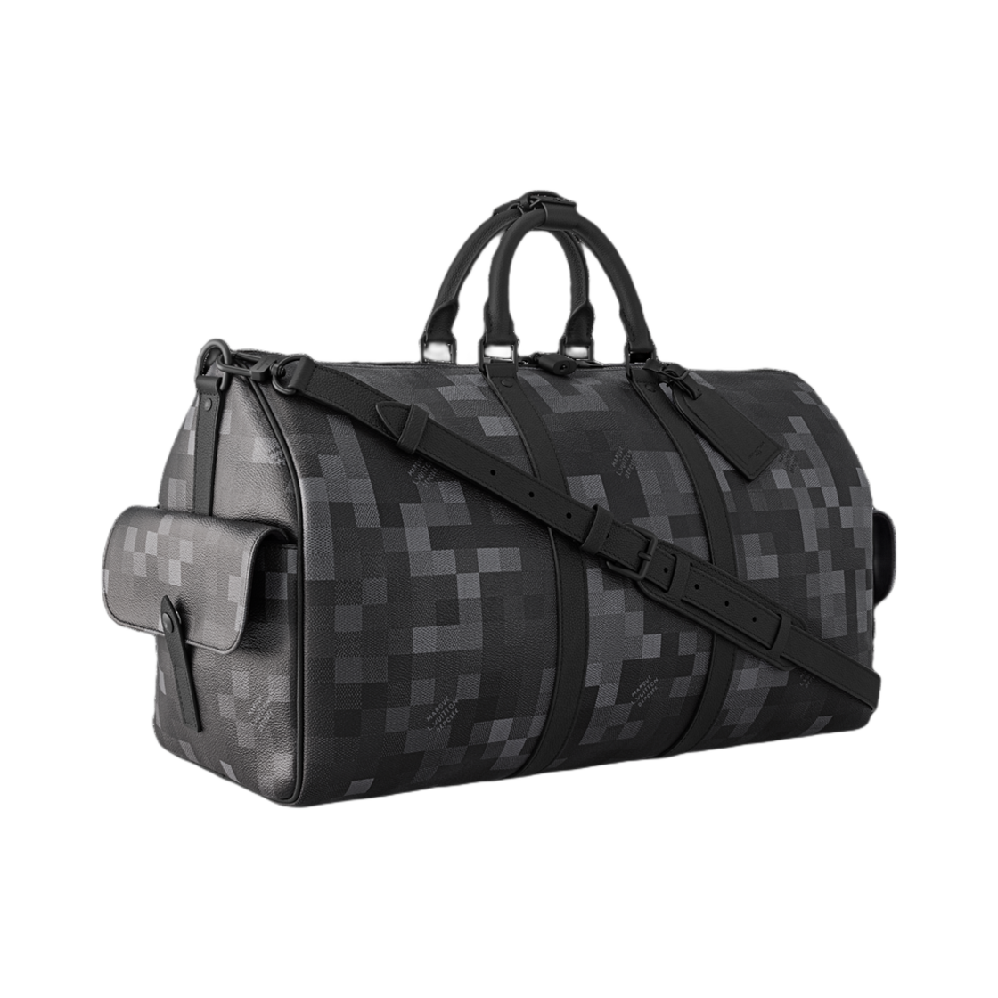 루이비통 키폴 반둘리에 50 블랙(Louis Vuitton Keepall Bandouliere 50 Black) - 2