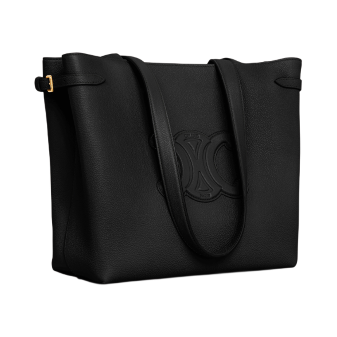 셀린느 스몰 카바스 아나이스 퀴르 트리옹프 그레인드 카프스킨 블랙(Celine Small Cabas Anais Cuir Triomphe in Grained Calfskin Black) - 3