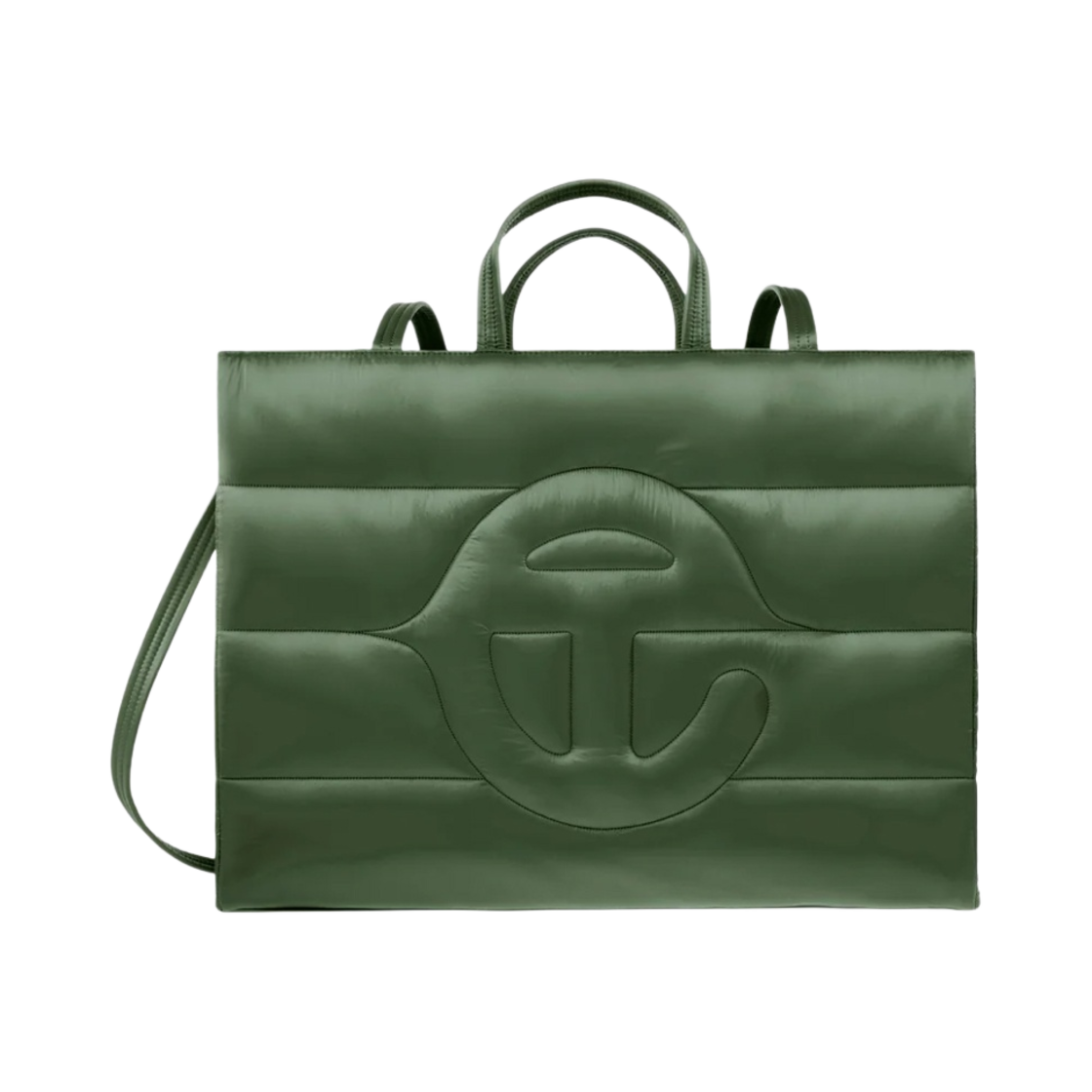 텔파 라지 퍼프 쇼퍼 그린(Telfar Large Puff Shopper Green) - 1