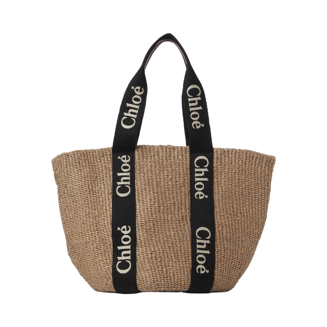 끌로에 라지 우디 베스킷 블랙 베이지(Chloe Large Woody Basket Black Beige) - 1