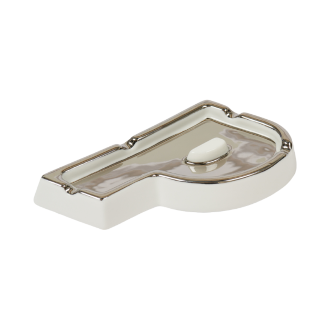 - Palace P-Ashtray White Silver - 24FW