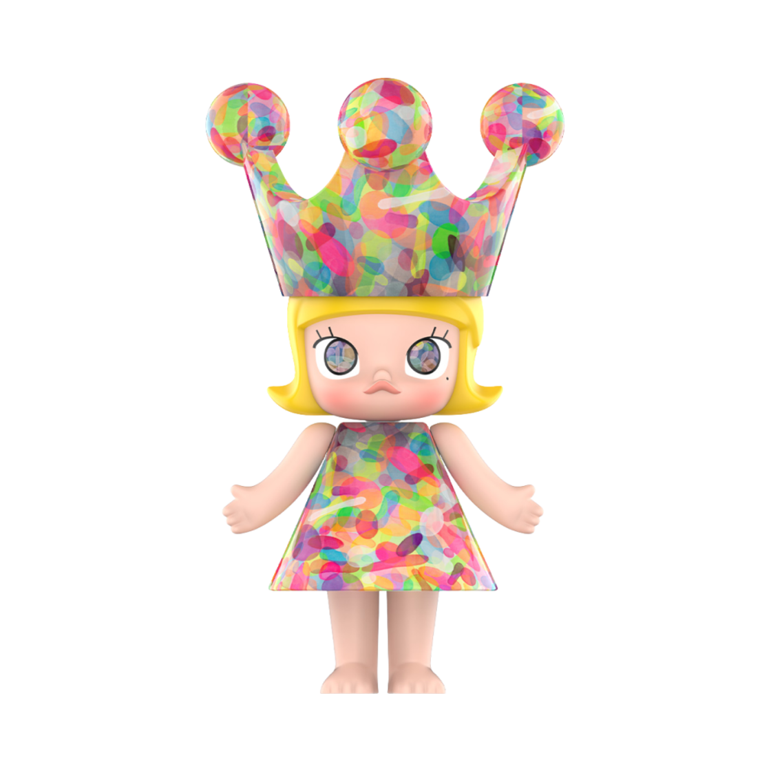 팝마트 메가 로얄 몰리 x 황 유싱 버블 400%(Pop Mart Mega Royal Molly x Huang Yuxing Bubbles 400%)