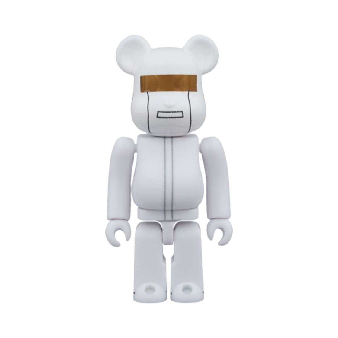 베어브릭 x 다프트 펑크 화이트 수트 버전 2 팩 100%(Bearbrick x Daft Punk White Suit Ver. 2 Pack 100%) - 3