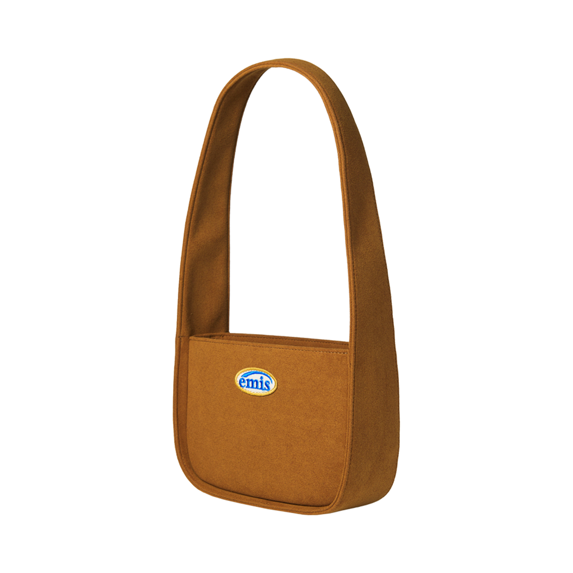 이미스 미니 와펜 스웨이드 숄더백 브라운(Emis Mini Wappen Suede Shoulder Bag Brown) - 1