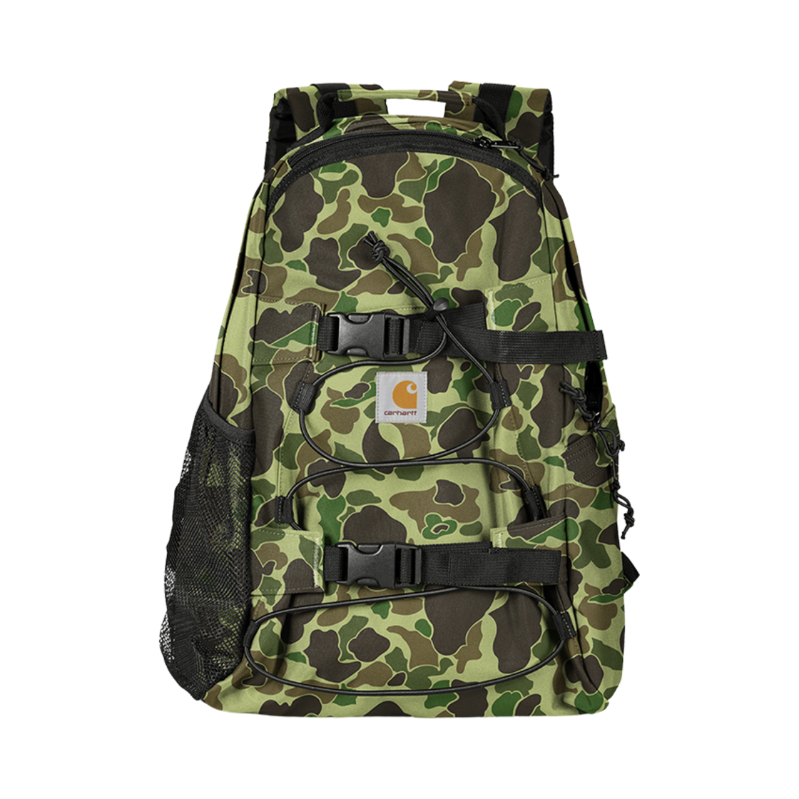 칼하트 WIP 킥플립 백팩 카모 덕 그린(Carhartt WIP Kickflip Backpack Camo Duck Green)