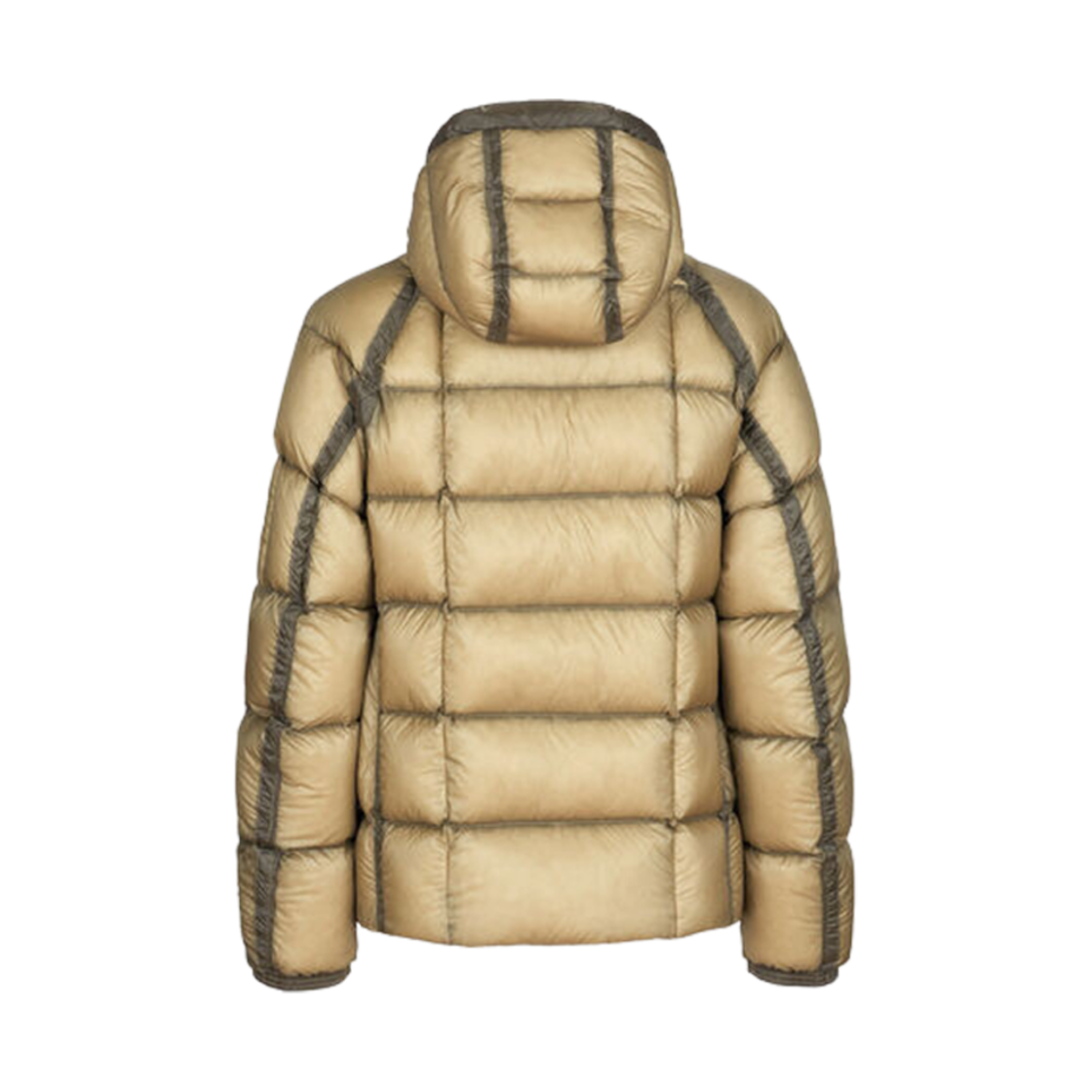 C.P. 컴퍼니 DD 쉘 후드 다운 자켓 옥스포드 탄 베이지 - 22FW(C.P. Company DD Shell Hooded Down Jacket Oxford Tan Beige - 22FW) - 2