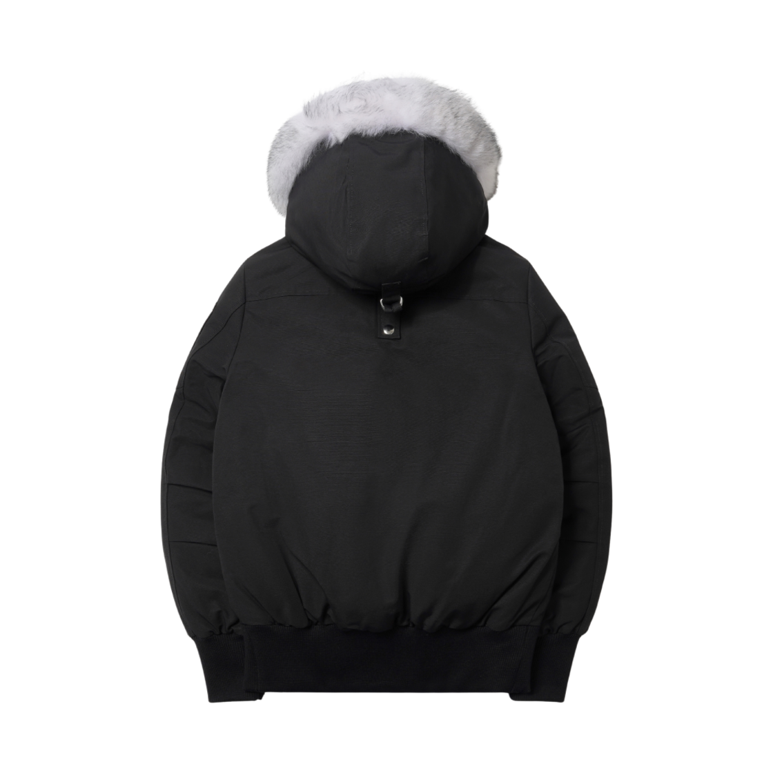(W) 무스너클 오리지날 데비 봄버 블랙 셔링 내추럴((W) Moose Knuckles Original Debbie Bomber Black Shearling Natural) - 2