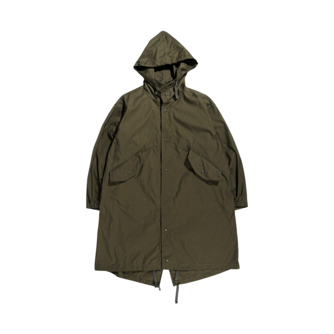 - Engineered Garments CP Weather Poplin Highland Parka Olive