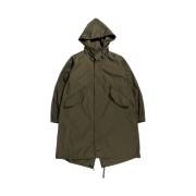 Engineered Garments CP Weather Poplin Highland Parka Olive