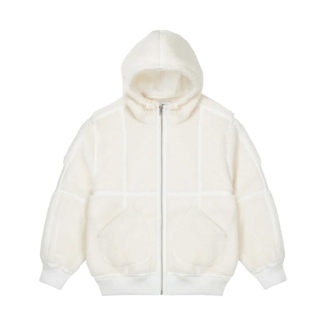 팔라스 쉐르파 후드 자켓 오프 화이트 - 22FW(Palace Sherpa Hooded Jacket Off White - 22FW) - 1