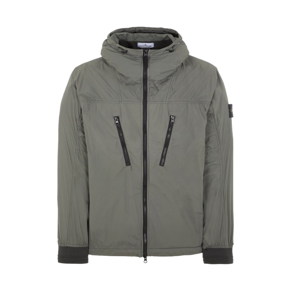 스톤 아일랜드 40425 스킨 터치 나일론-TC 팩터블 후드 자켓 머스크 그린 - 24SS(Stone Island 40425 Packable Skin Touch Nylon-TC Hooded Jacket Musk Green - 24SS) - 1