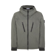Stone Island 40425 Packable Skin Touch Nylon-TC Hooded Jacket Musk Green - 24SS