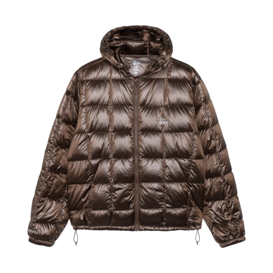 스투시 미드웨이트 후드 퍼퍼 브라운(Stussy Midweight Hooded Puffer Brown)