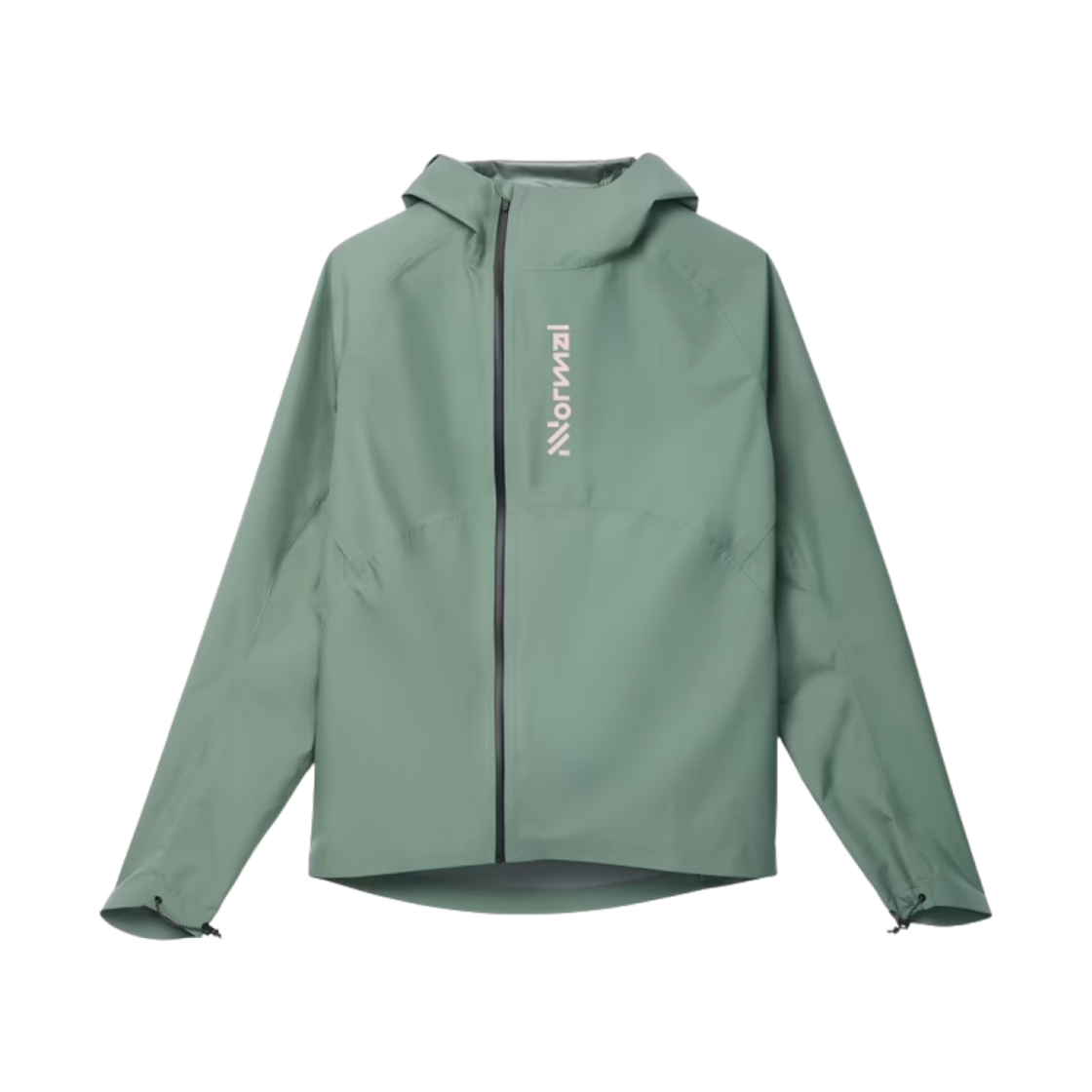 N2CWRJ1-002 (W) Nnormal Trail Rain Jacket Green