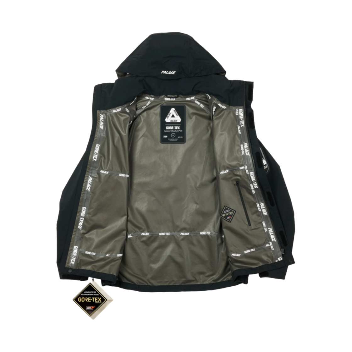팔라스 고어텍스 S-테크 자켓 블랙 - 22SS(Palace Gore-Tex S-Tech Jacket Black - 22SS) - 3