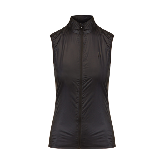 1WD10570553 (W) On Running Weather Vest Black