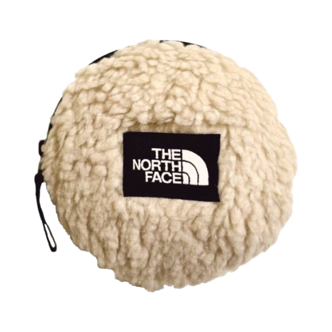 노스페이스 화이트 라벨 플리스 파우치 라운드 크림