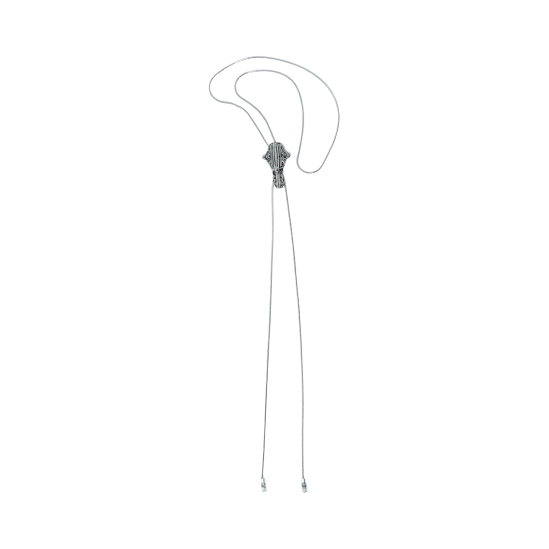 토가 투 메탈 체인 루프 타이 실버(Toga Too Metal Chain Loop Tie Silver)