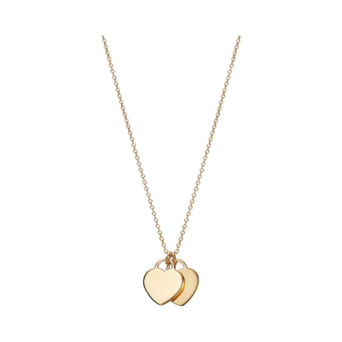 67800966/67800974 Tiffany & Co. Return to Tiffany Mini Double Heart Tag Pendant Gold - #2