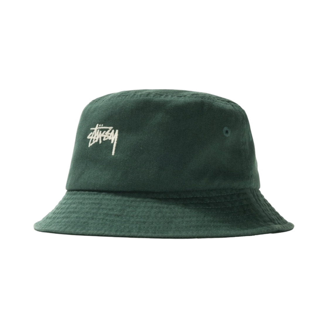 스투시 스탁 버킷햇 그린