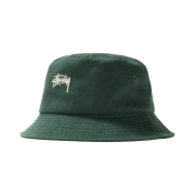 Stussy Stock Bucket Hat Green