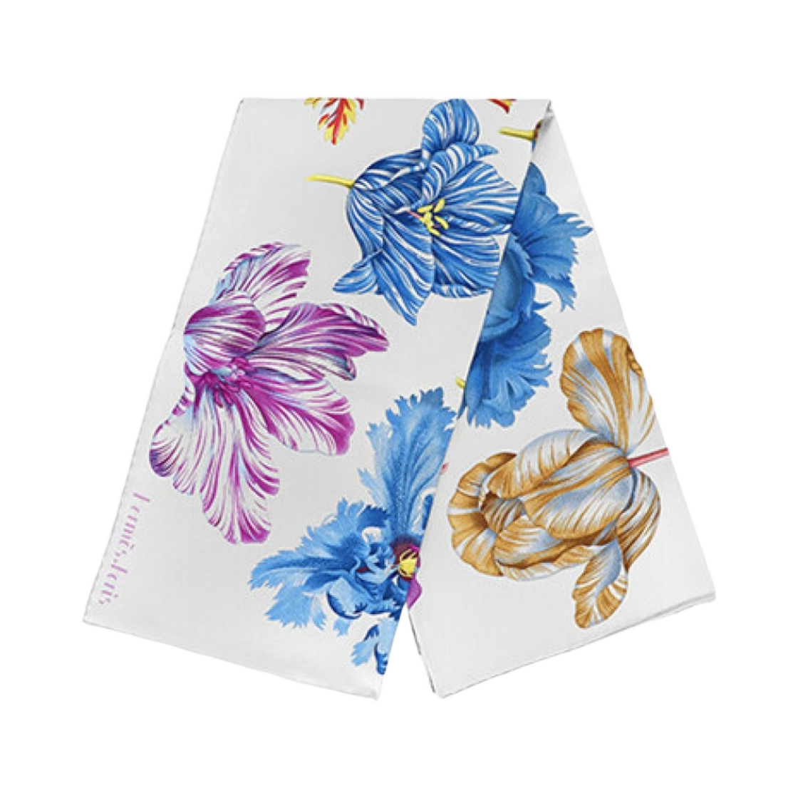 (W) 에르메스 튤립포마니 스카프 90 멀티꼴로르((W) Hermes Tulipomanie Scarf 90 Multicolore)