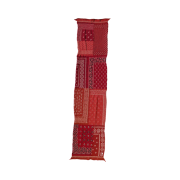 Kapital Felted Wool Bandana Patchwork Happy Scarf Red