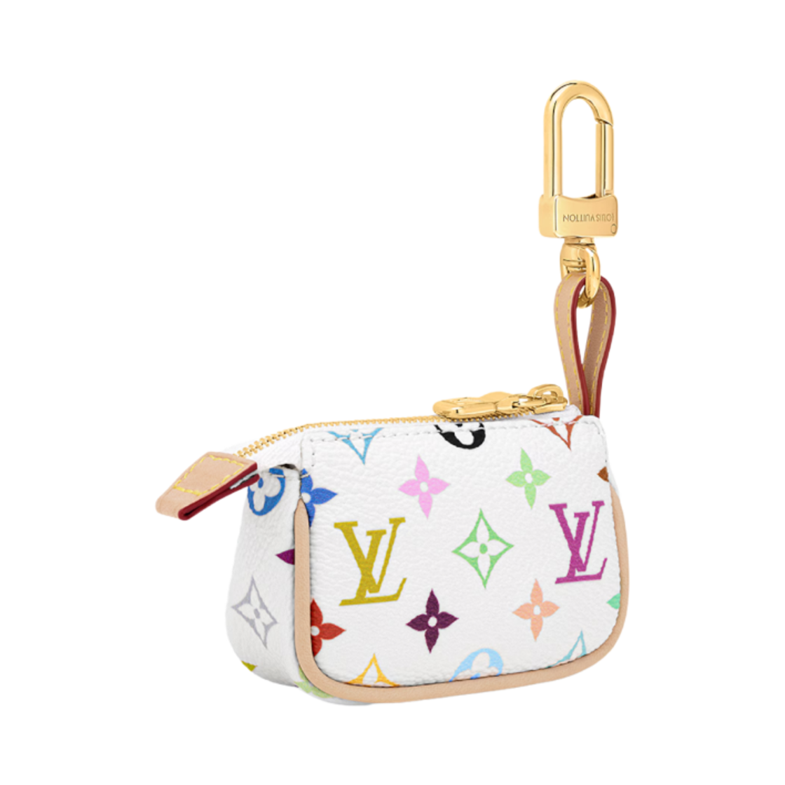 루이비통 x 무라카미 타카시 마이크로 포쉐트 모노그램 멀티컬러 화이트(Louis Vuitton x Murakami Takashi Micro Pochette Monogram Multicolor White) - 2