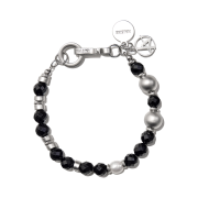Haleine Gemstone Bracelet Black (WA103)