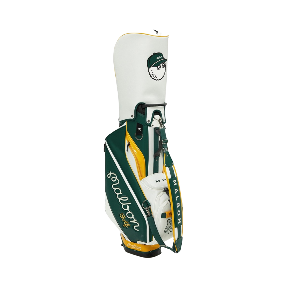 말본 골프 클래식 투어백 그린(Malbon Golf Classic Tour Bag Green) - 1