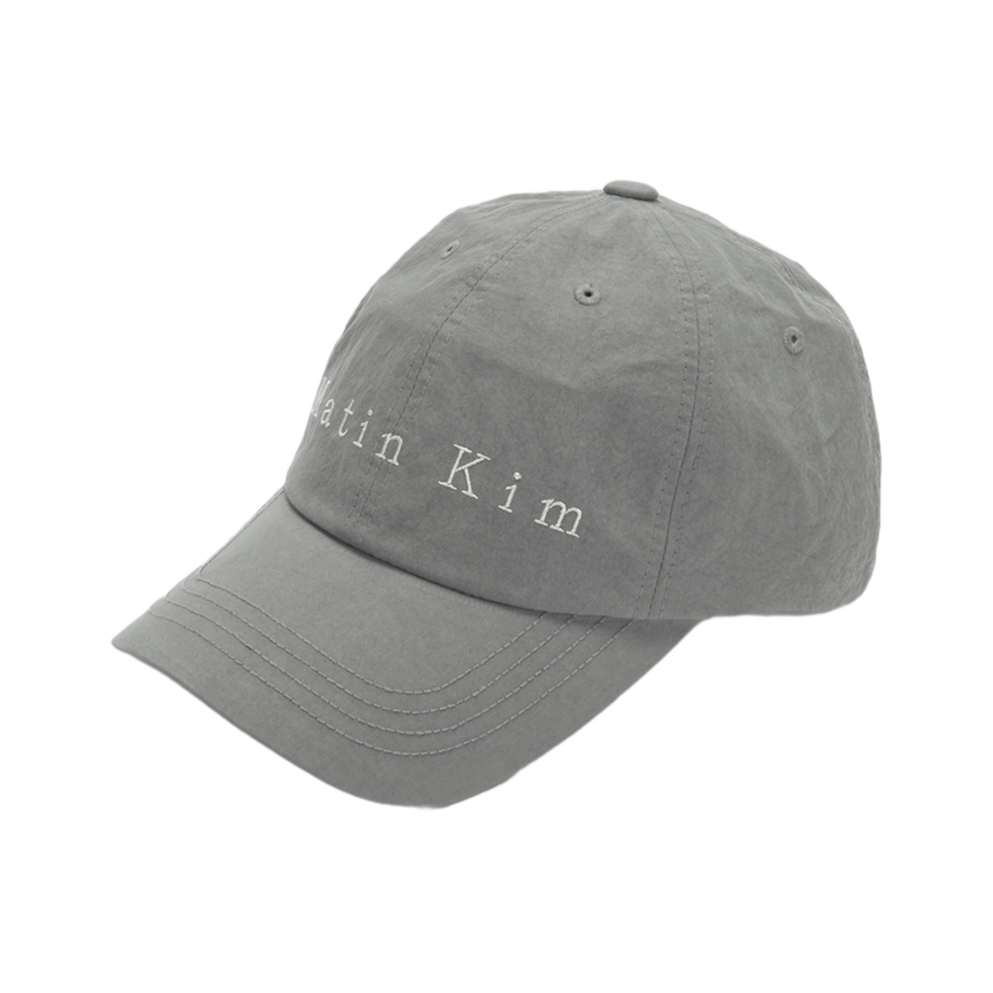 마뗑킴 마뗑 타이포 볼캡 그레이(Matin Kim Matin Typo Ball Cap Grey) - 2