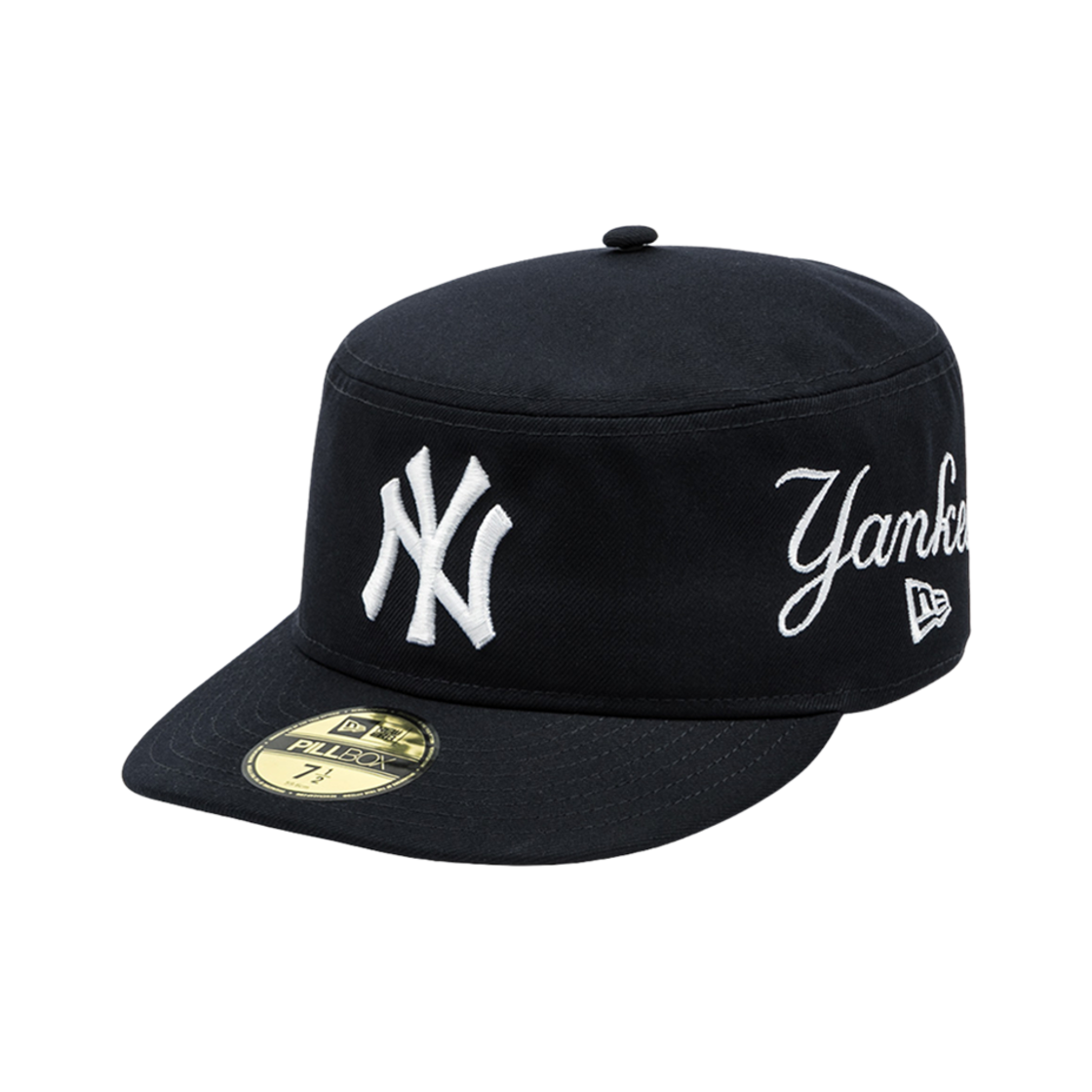 뉴에라 MLB 뉴욕 양키스 필박스 시리즈 볼캡 네이비(New Era MLB New York Yankees Pillbox Series Ball Cap Navy)