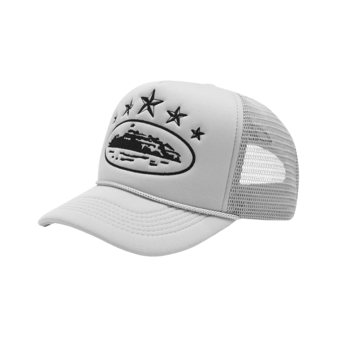 - Corteiz 5 Starz Alcatraz Trucker Grey