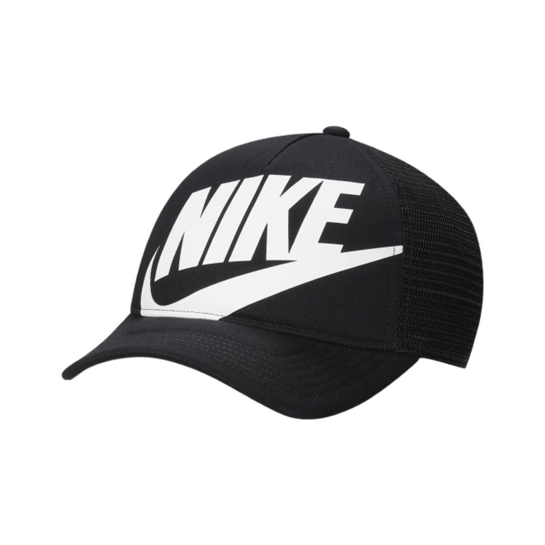 FB5363-010 (Kids) Nike Rise Structured Trucker Cap Black
