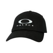 Palace x Oakley 6-Panel Black Silver - 23SS