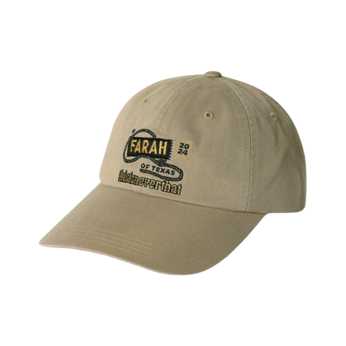 FR241WHWBC01BEI thisisneverthat x Farah Chino Cap Beige