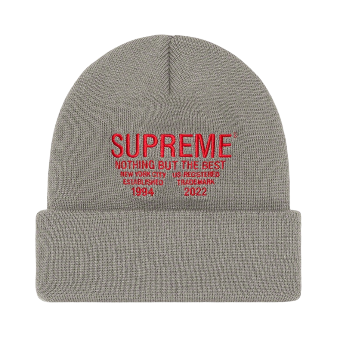 슈프림 낫띵 벗 비니 그레이 - 22FW(Supreme Nothing But Beanie Grey - 22FW) - 1